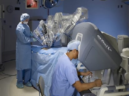 Robotic exercise starts for paralysis patient